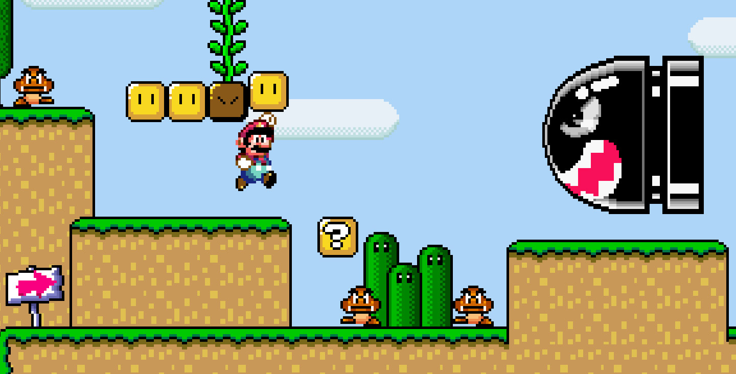 super mario world glitch 2