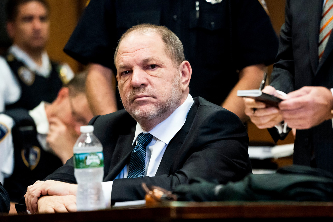 Harvey Weinstein in court oct 2018