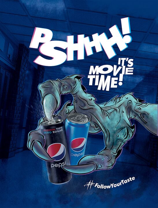 Pepsi Pshhh Its movie time KV2