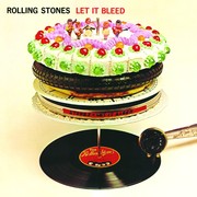Let it Bleed (The Rolling Stones, 1969). Το σουρεαλιστικό εξώφυλλο αποτελεί δημιουργία του Robert Brownjohn, ο οποίος ήταν ο ίδιος που εμπνεύστηκε τους τίτλους αρχής στο «Επιχείρηση Χρυσοδάχτυλος». Αυτό.