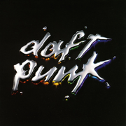 Discovery (Daft Punk, 2001). Φουτουριστική αίσθηση (Daft Punk ΕΙΣΑΙ!) με μια χρωματική πινελιά. H electro σκηνή, γονατίζει μπροστά στους Γάλλους. 