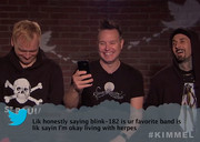 Καλύτερα έρπητας παρά Blink 182. Ή έτσι λέει ο φίλος.