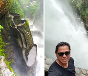 Τα σκαλιά στο Pailon del Diablo του Εκουαδόρ δεν πρέπει να είναι και πολύ ασφαλή.