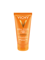 Vichy, Ideal Soleil Mattifying Face Fluid Dry Touch SPF 50.