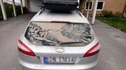 Ακόμη και ένα βρόμικο αυτοκίνητο μπορεί να γίνει πίνακας ζωραφικής