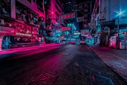 Τα Neon δίνουν ζωή και φως στην απόκοσμη πλευρά του Χονγκ Κονγκ 