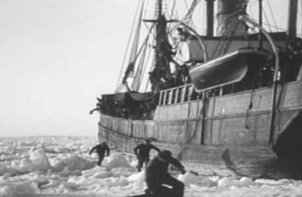 Κινηματογράφησαν πολλές παγωμένες περιοχές, αλλά βίαια πλάνα πάνω στο κυνήγι. Στις 13 Μαρτίου, το πλοίο παγιδεύτηκε.