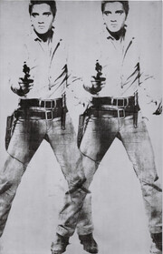Double Elvis του Άντι Γουόρχολ - 53 εκατ. δολάρια   Τον περασμένο Μάιο το έργο του 1963 Double Elvis του Άντι Γουόρχολ που απεικονίζει τον Έλβις ΠρίσλεΪ ντυμένο καουμπόι πουλήθηκε σε δημοπρασία του οίκου Christie's για 53 εκατομμύρια δολάρια. 