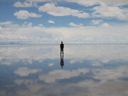 Salar de Uyuni, Βολιβία, λίμνη από αλάτι