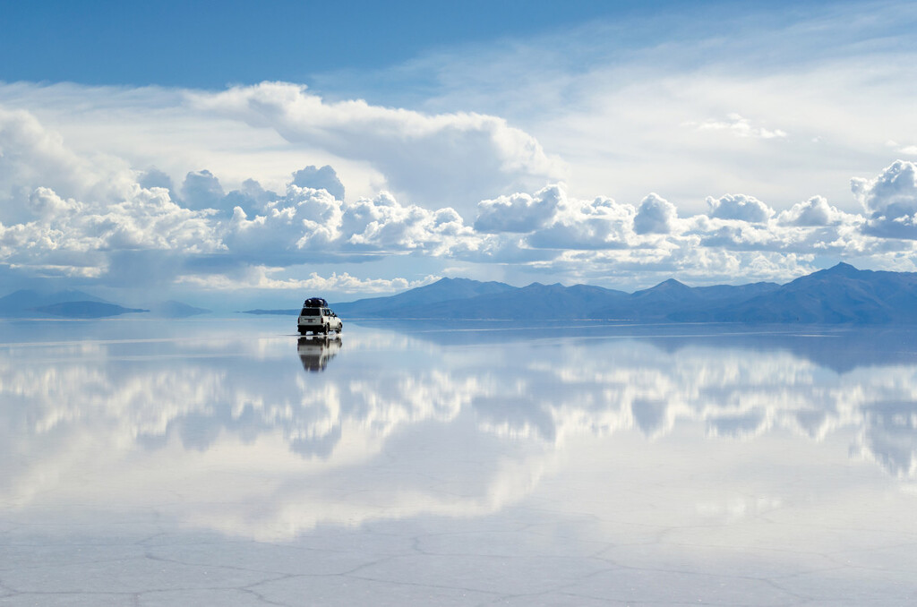 Salar de Uyuni, Βολιβία.
