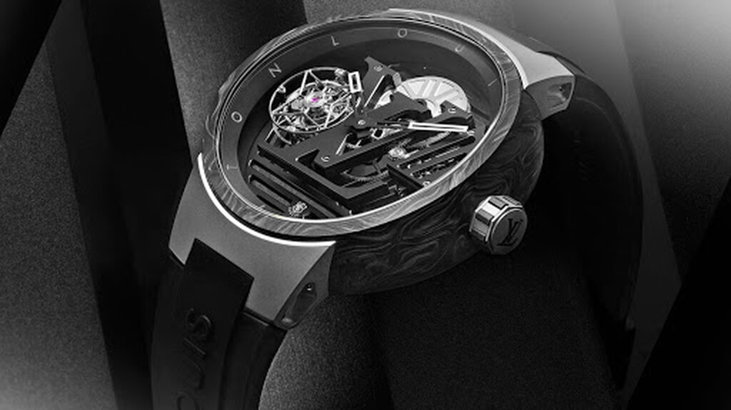 Πραγματικά το νέο ρολόι του Luis Vuitton Tambour Curve Flying Tourbillon Poinçon De Genève κοστίζει σχεδόν...