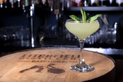 Southside....Fill a shaker with ice
Add 60ml of Gin (we suggest the bold, brash Batchers’ Gin from Litchfield Distillery)
Pour in 20ml of Lemon Juice and 20ml of Simple Syrup
Throw in 5 fresh Mint Leaves
Shake for 15 seconds
Strain into a chilled cocktail glass
Garnish with a mint leaf