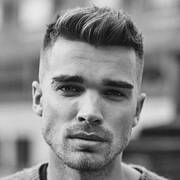 Short Quiff with Tapered Sides