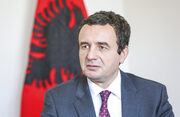 O πρωθυπουργός του Κοσσυφοπεδίου, Αλμπίν Κούρτι
