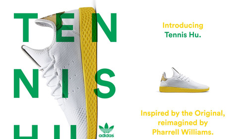 Τα adidas Originals και ο Pharrell Williams επιστρέφουν με τη νέα συλλογή Tennis Hu