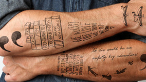Φανταστικά τατουάζ εμπνευσμένα από 10 σπουδαία βιβλία