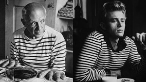 Το μπλουζάκι του Picasso και του James Dean που συνεχίζει να ιντριγκάρει