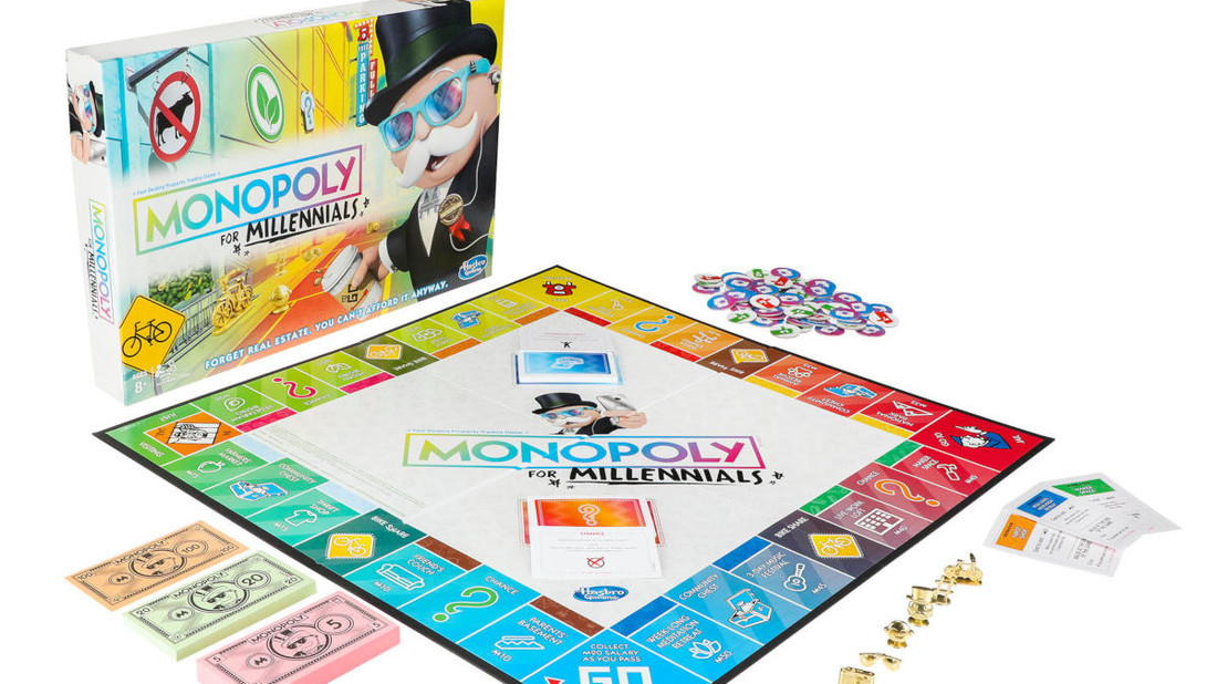 Στη νέα Monopoly Millennials δεν έχεις λεφτά για να αγοράσεις ΤΙ-ΠΟ-ΤΑ!