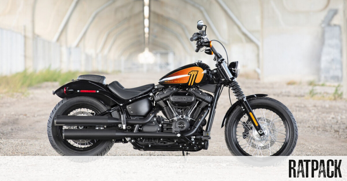 Περισσότερα κυβικά έφερε το 2021 για το Street Bob της Harley Davidson RatPack.gr