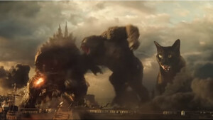 Ο Godzilla και ο Kong ενώνονται και πάνε για πόλεμο με μια γάτα