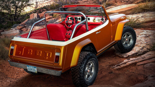 To Jeepster Beach είναι ένα restomod SUV για τα ελληνικά νησιά