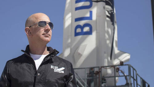 Στο διάστημα μεταφέρεται η κόντρα του Jeff Bezos με τον Elon Musk