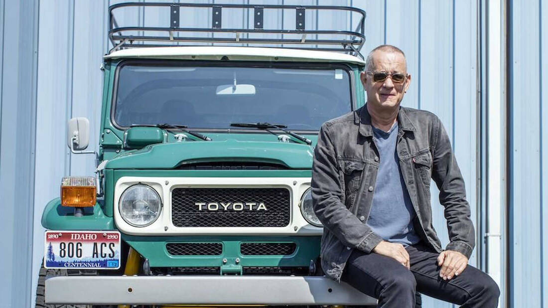 Το Land Cruiser του Tom Hanks είναι το τέλειο όχημα για την Αντίπαρο