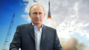 Στην Ουκρανία μάζεψαν 1,8 εκ για να στείλουν τον Πούτιν στο διάστημα