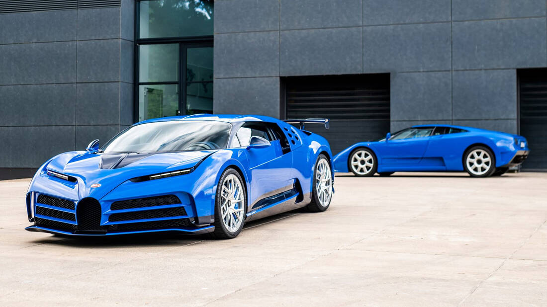 Η πρώτη Bugatti Centodieci μόλις βγήκε από τη γραμμή παραγωγής