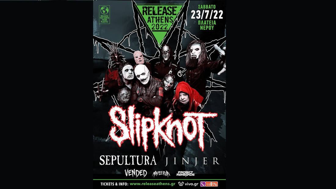 Release Athens: Χορταστικό πρόγραμμα με Slipknot και όχι μόνο