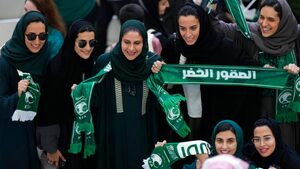 Οι Αράβισσες απολαμβάνουν την ελευθερία στα γήπεδα του Μουντιάλ
