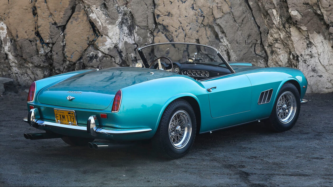 Αυτή η 250GΤ SWB California θα σε πείσει ότι μια Ferrari είναι όμορφη σε κάθε χρώμα 